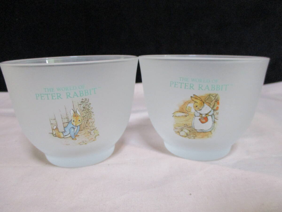 .]azma Peter Rabbit ice tea set *5 customer teacup sauce attaching unused 