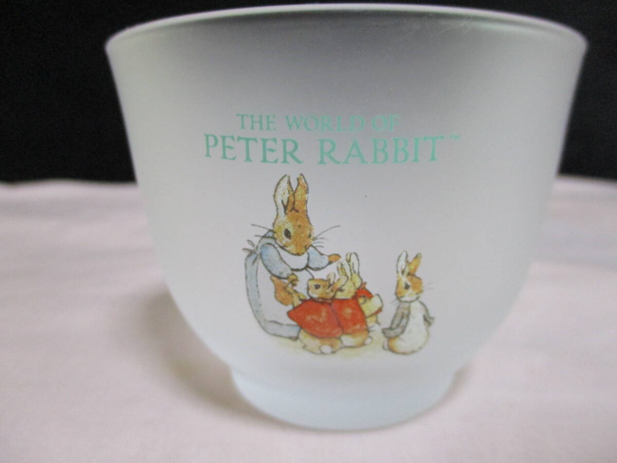 .]azma Peter Rabbit ice tea set *5 customer teacup sauce attaching unused 