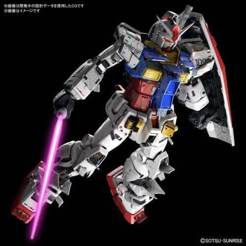 【1円】【アウトレット】PG UNLEASHED 機動戦士ガンダム RX-78-2 ガンダム 1/60スケール 色分け済みプラモデル_画像2