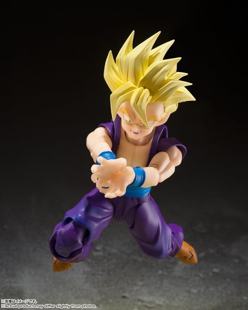 【1円】【未開封】S.H.フィギュアーツ ドラゴンボールZ スーパーサイヤ人孫悟飯-悟空を超えた戦士- 約110mm 塗装済み可動フィギュアの画像5