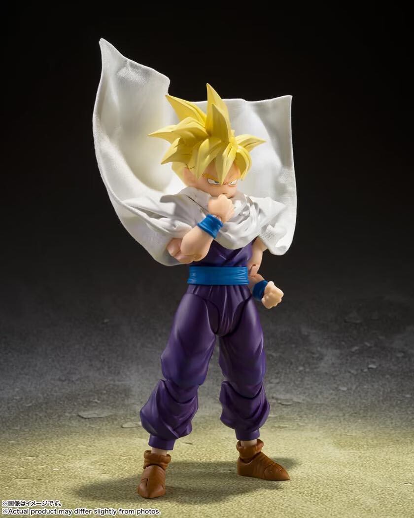 【1円】【未開封】S.H.フィギュアーツ ドラゴンボールZ スーパーサイヤ人孫悟飯-悟空を超えた戦士- 約110mm 塗装済み可動フィギュアの画像3