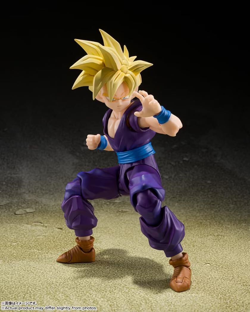 【1円】【未開封】S.H.フィギュアーツ ドラゴンボールZ スーパーサイヤ人孫悟飯-悟空を超えた戦士- 約110mm 塗装済み可動フィギュア_画像7