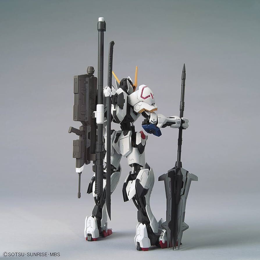 【1円】【未開封】MG 機動戦士ガンダム 鉄血のオルフェンズ ガンダムバルバトス 1/100スケール 色分け済みプラモデル_画像2