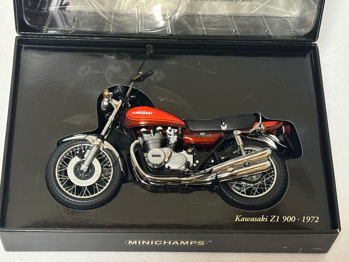 MINICHAMPS ミニチャンプス　オートバイ 1/12Kawasaki Z1 900  Candy brown  1972