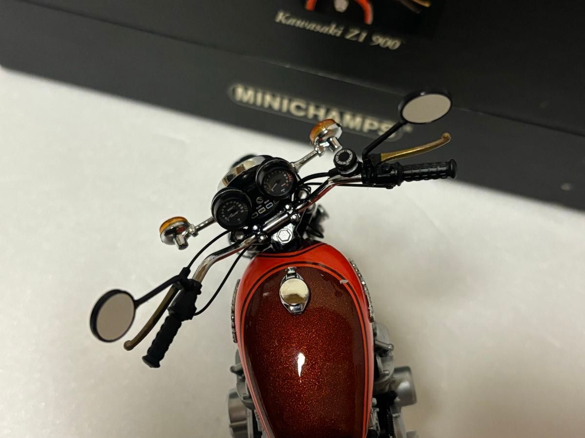 MINICHAMPS ミニチャンプス　オートバイ 1/12Kawasaki Z1 900  Candy brown  1972