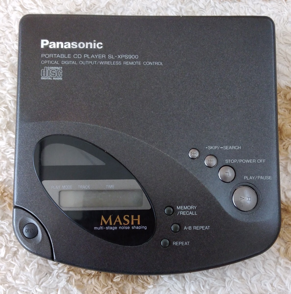 10430円 Panasonic CDウォークマン SL-XPS900 再生動作確認済み 10430円 Panasonic CDウォークマン SL-XPS900 再生動作確認済み