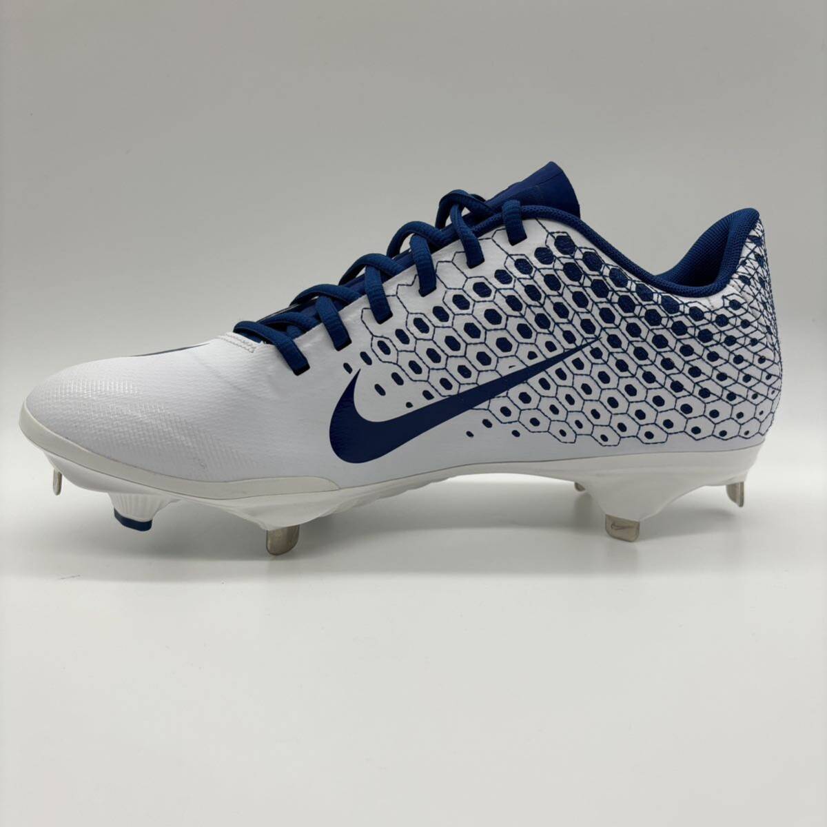 NIKE 野球 スパイク ホワイト ブルー 白 27㎝ 最軽量 ポイント NIKE 野球 スパイク ホワイト ブルー 白 27㎝ 最軽量 ポイント