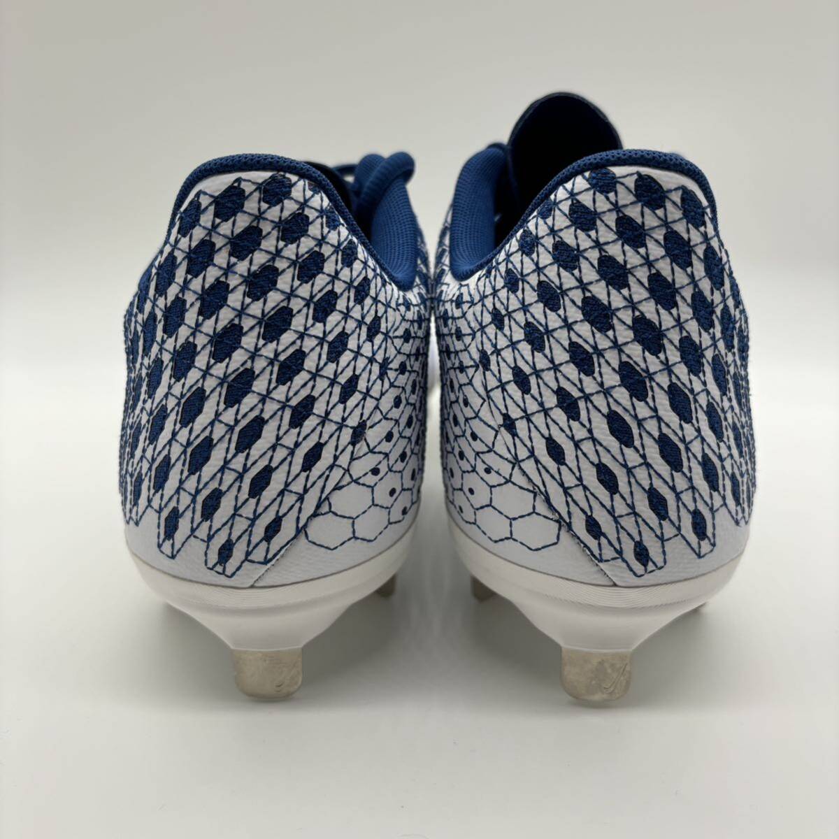 NIKE 野球 スパイク ホワイト ブルー 白 27㎝ 最軽量 ポイント NIKE 野球 スパイク ホワイト ブルー 白 27㎝ 最軽量 ポイント