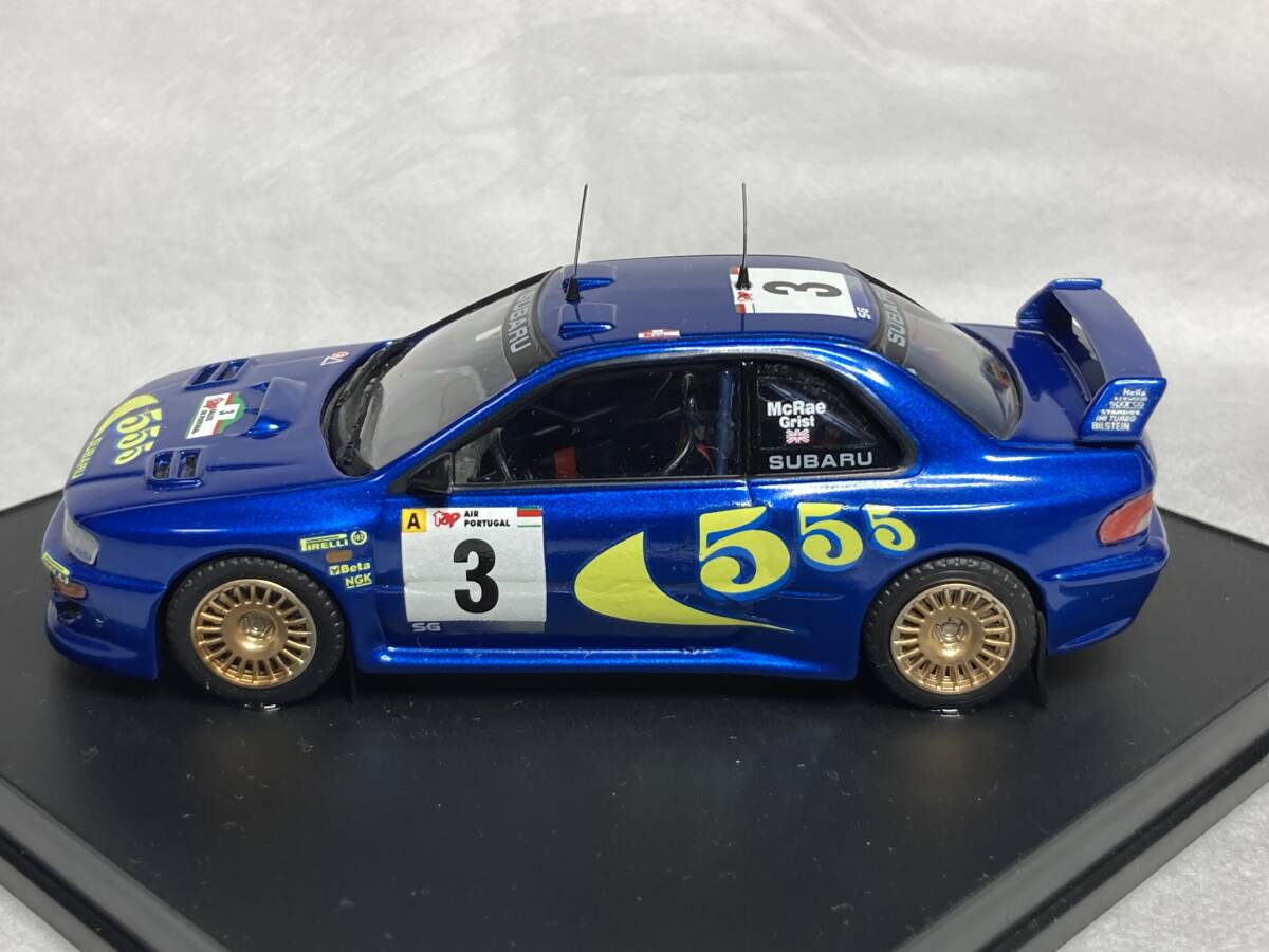 当時物★未使用！Trofeu・1/43・Subru Impreza・1998 WRC Portugal 1st・スバル インプレッサ・優勝車・C.McRee/N.Grist・No.3・VITESSE