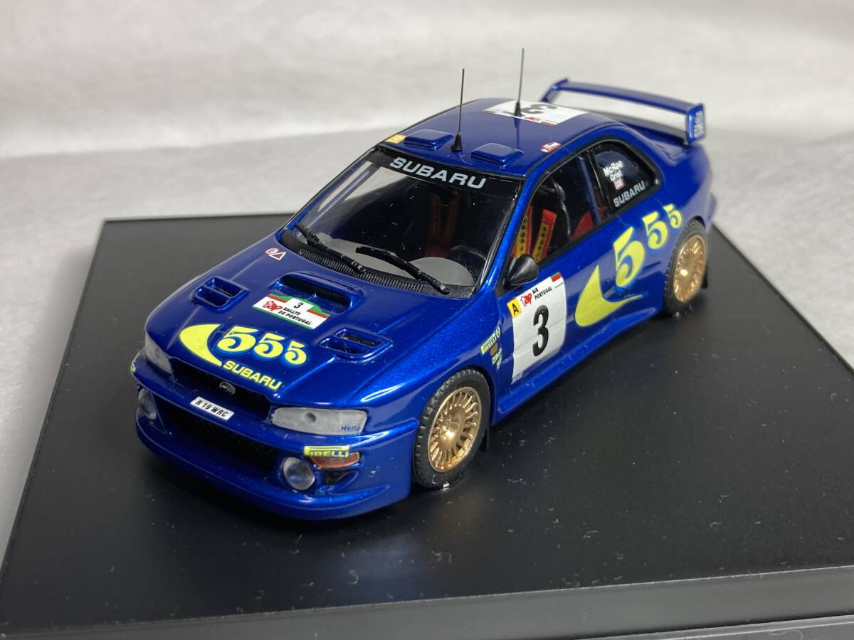 当時物★未使用！Trofeu・1/43・Subru Impreza・1998 WRC Portugal 1st・スバル インプレッサ・優勝車・C.McRee/N.Grist・No.3・VITESSE