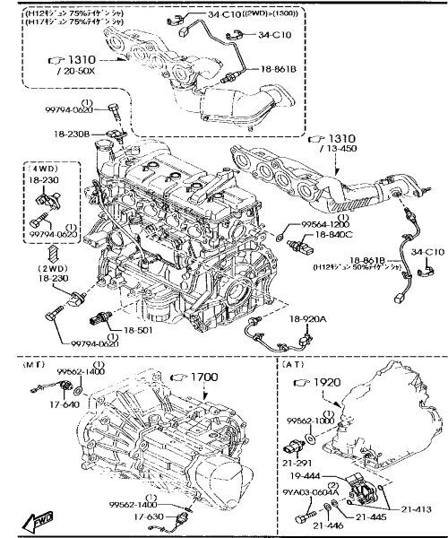 マツダ RX-8 ユニオン ナット UNION NUT MAZDA純正 Genuine JDM OEM 新品 未使用 メーカー純正品_画像2