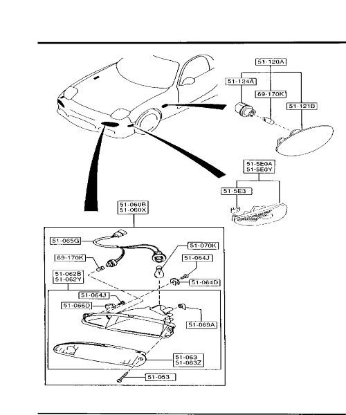 マツダ RX-7 フロント サイド カバー(L) FRONT SIDE COVER (L) MAZDA純正 Genuine JDM OEM メーカー純正品 新品 未使用_画像2