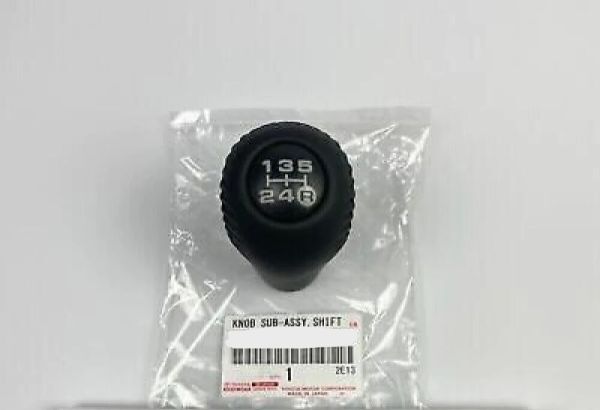 トヨタ ソアラ JZZ30 シフトレバー シフトノブ KNOB SUB-ASSY SHIFT LEVER Genuine BLACK MTM 純正 JDM OEM 未使用 メーカー純正品_画像1