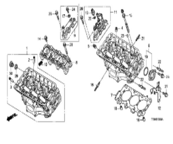 ホンダ アコード オデッセイ リッジライン ブリッジロッカーシャフト BRIDGE ROCKER SHAFT HONDA メーカー純正品 JDM OEM_画像2