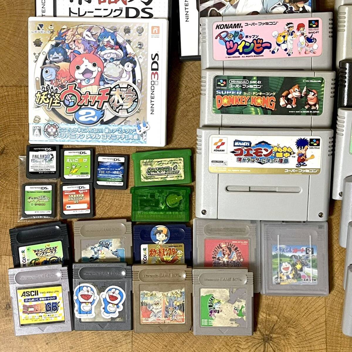 中古ゲームソフトまとめ 75本 プレステ/プレステ2/ゲームキューブ/DS/GBA/ゲームボーイ/PSP/スーパーファミコン/ニンテンドー64 100サイズ_画像4