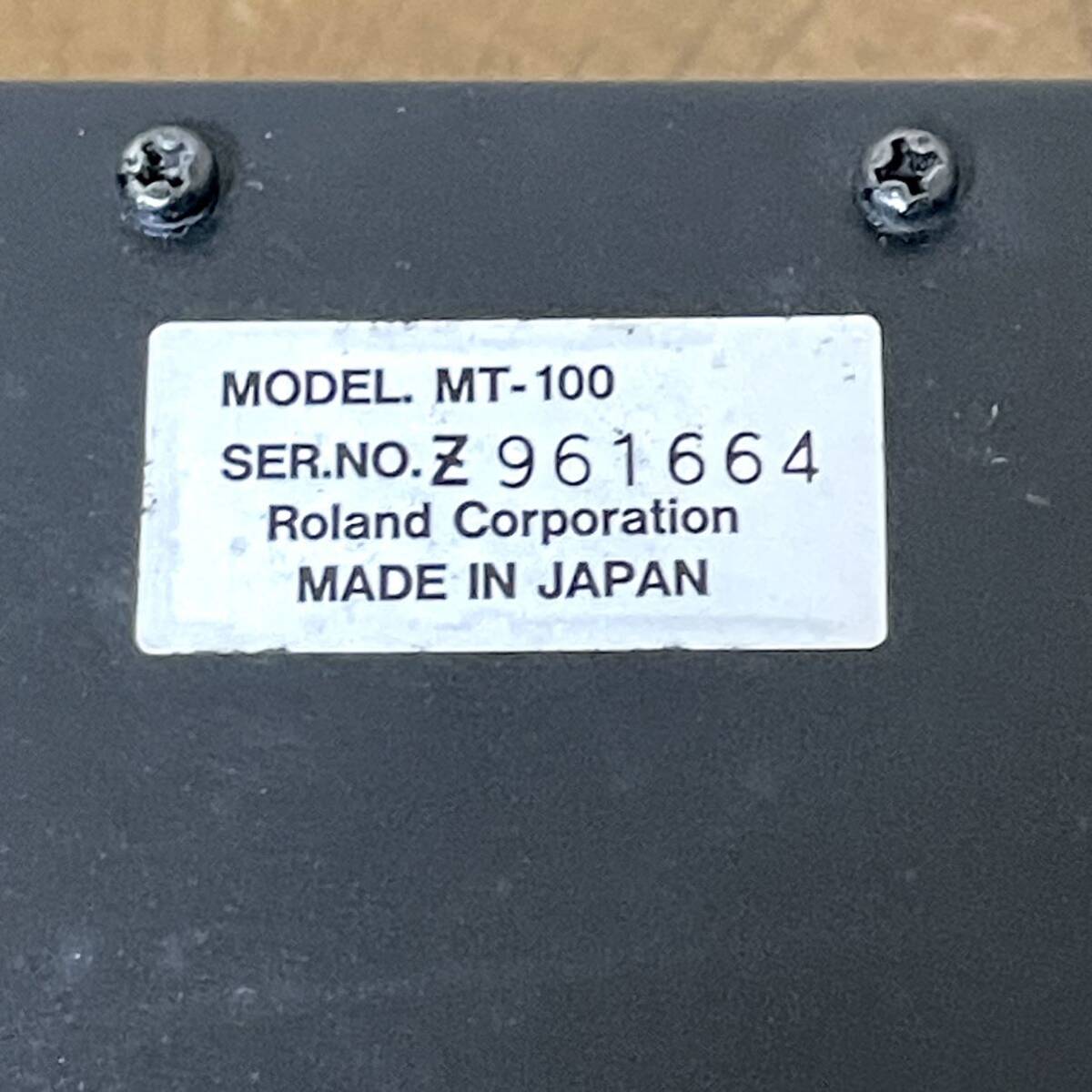  текущее состояние доставка Roland/ Roland цифровой секвенсор & звук модуль MT-100 розетка отсутствует * пояснительная записка обязательно чтение 