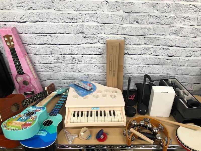  Junk musical instrument toy musical instruments set sale KAWAI Mini piano /otama tone / ukulele / percussion instrument / ocarina other 240202SK231016