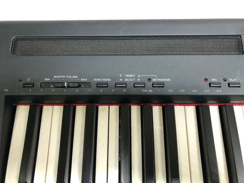 YAMAHA P-95 ヤマハ 電子ピアノ 88鍵盤 デジタルピアノ 電源アダプター/譜面台 付 240415SK230452の画像2