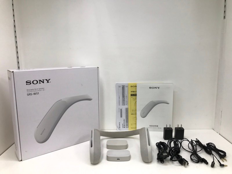 SONY ソニー SRS-WS1 ウェアラブルネックスピーカー 240423SK080157_画像1