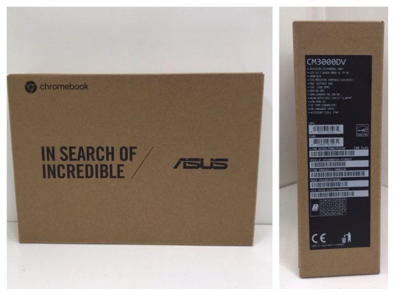 ASUS ChromeBook クロームブック CM3000DV 4GB 128GB 10.5インチ タッチパネルあり 日本語キーボード ブラック 240318SK320049の画像10