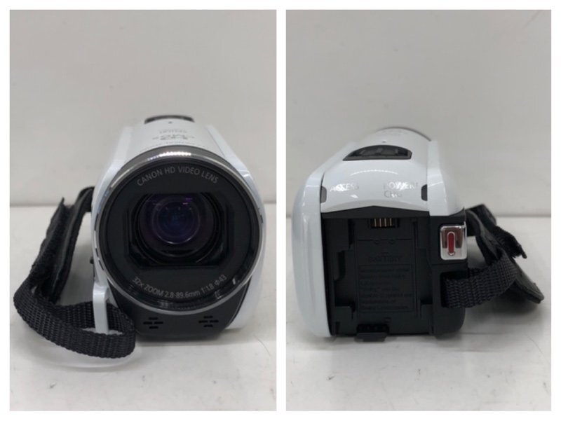 Canon キヤノン iVIS HF R700 ビデオカメラ ホワイト 16年製 240426RM500018の画像4