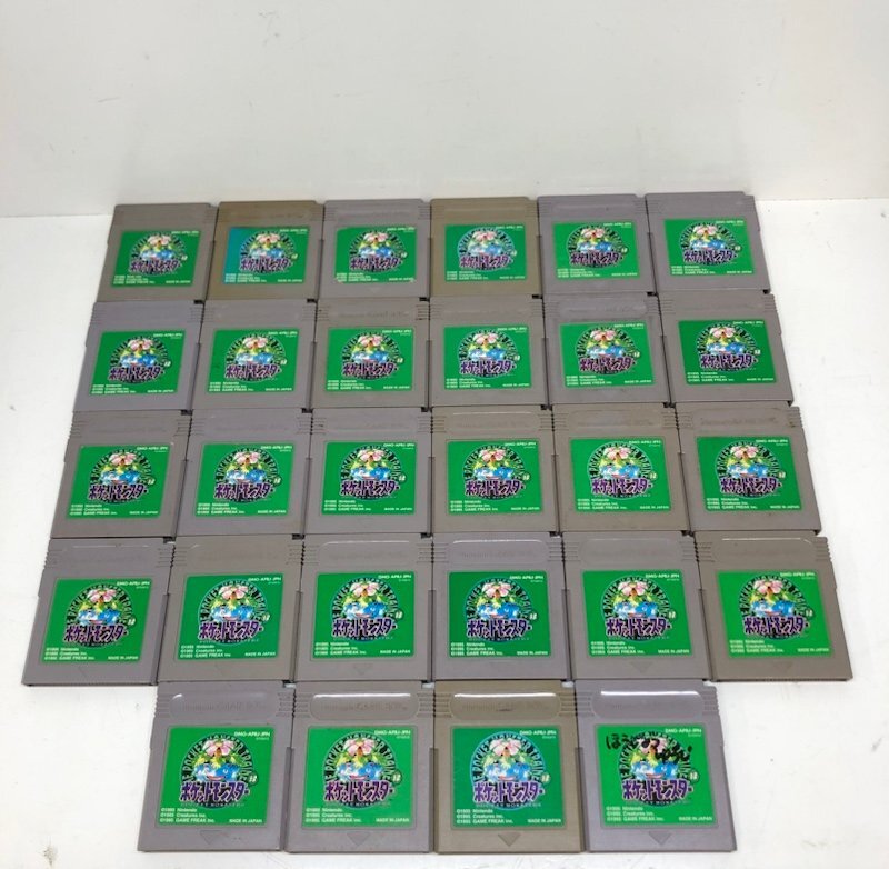 【ジャンク品】 任天堂 ゲームボーイ ゲームボーイカラー ポケモン 105本 セット 赤 青 緑 ピカチュウ 金 銀 クリスタル 240329SK750029_画像5