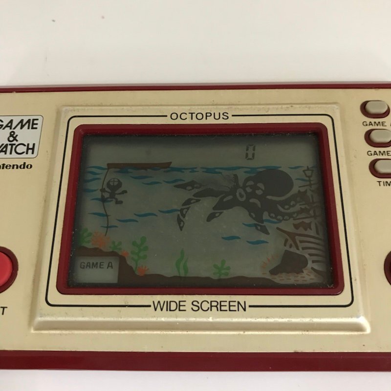 Nintendo 任天堂 OC-22 OCTOPUS オクトパス GAME&WATCH 携帯型 ゲーム機 240327SK230077_画像7