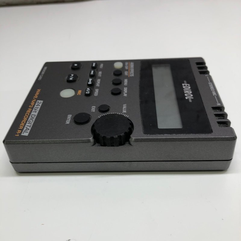 Roland EDIROL 24bit DIGITAL WAVE/MP3 RECORDER R-1 専用電源アダプター付 240315SK100003の画像5