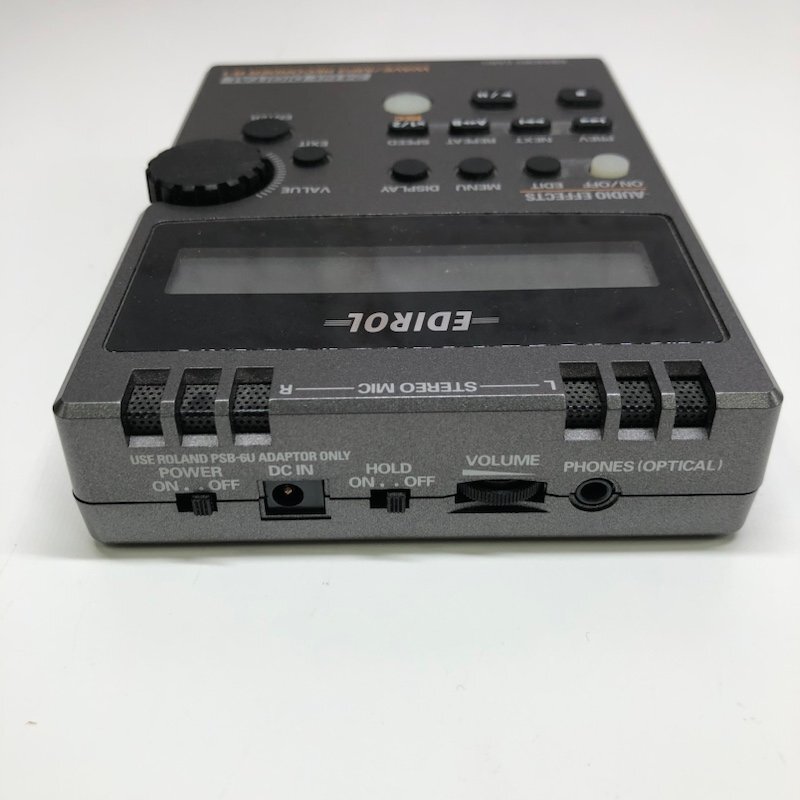 Roland EDIROL 24bit DIGITAL WAVE/MP3 RECORDER R-1 専用電源アダプター付 240315SK100003の画像6