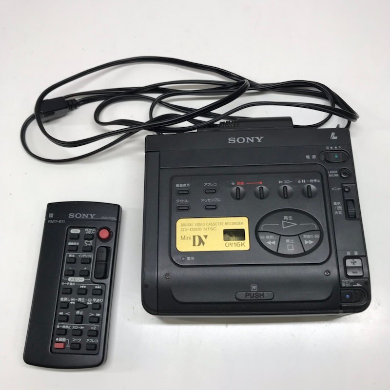 【ジャンク品】SONY GV-D300 NTSC デジタルビデオカセットレコーダー 240319RM510165_画像1