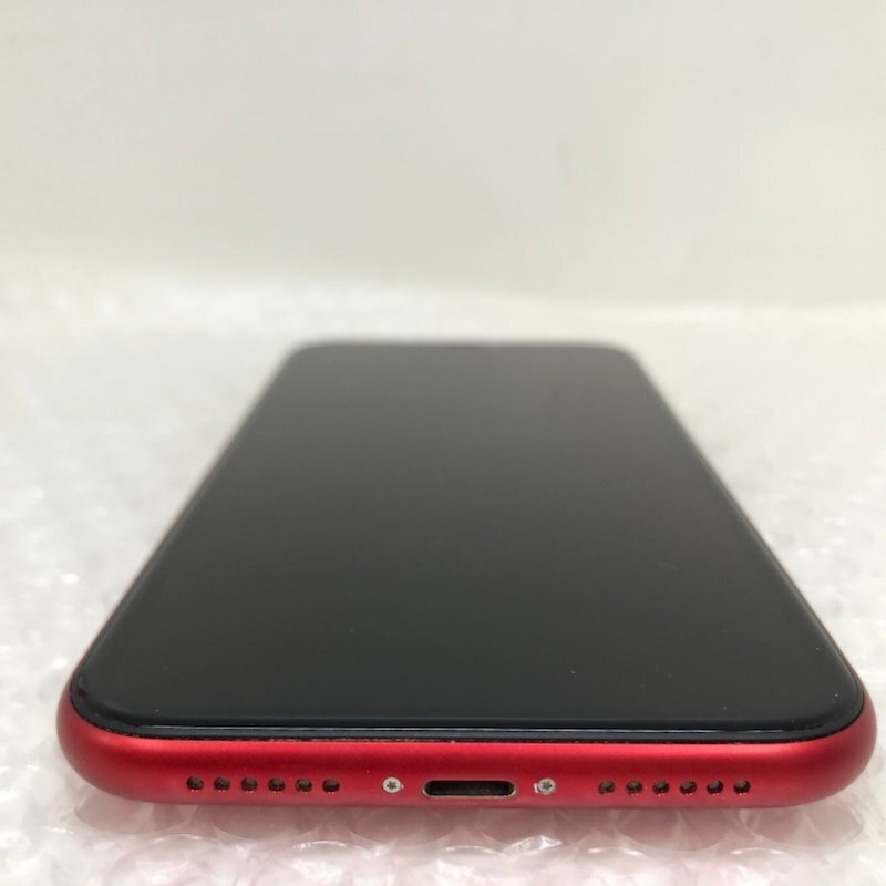 Apple iPhone11 64GB (PRODUCT)RED A2221 MHDD3J/A バッテリー最大容量83% au 利用制限◯ 240319SK250395の画像2