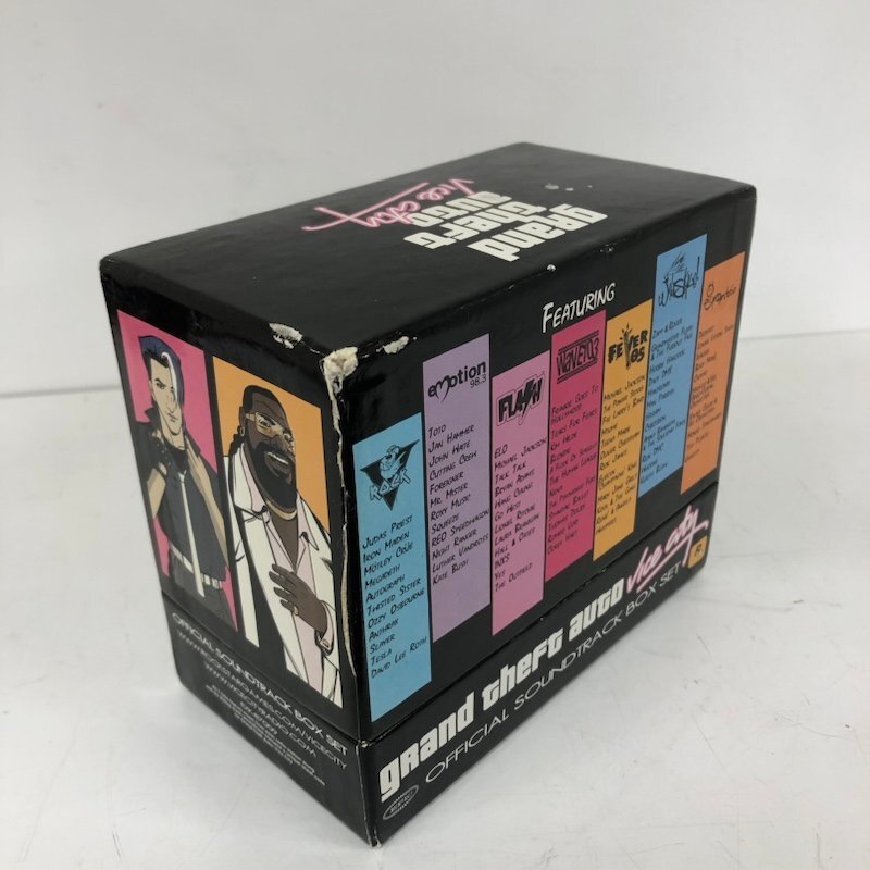 O.S.T オリジナルサウンドトラック Grand Theft Auto グランドセフトオート Vice City Official Soundtrack Box Set 240322SK060457の画像7