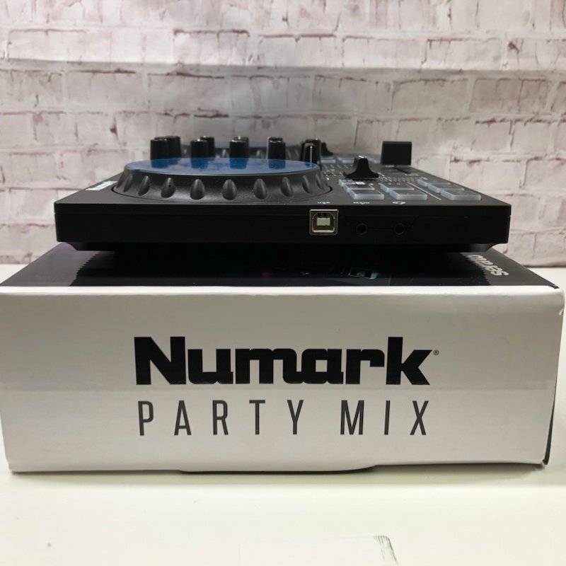 Numark DJコントローラー PARTY MIX 【タバコ臭有】動作未確認 通電OK 240313SK280450の画像9
