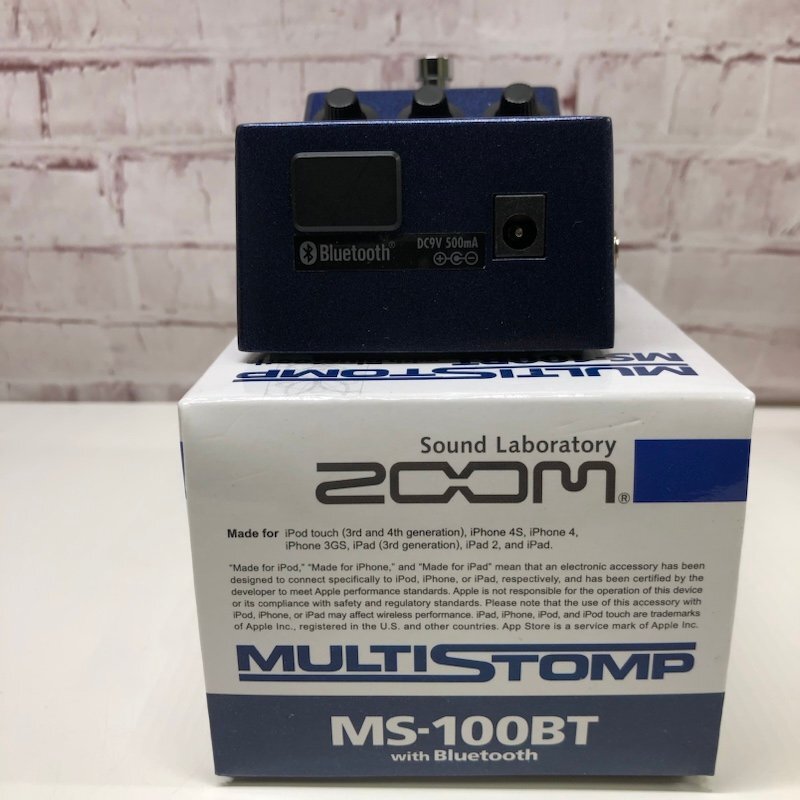 ZOOM MS-100BT MULTI STOMP ズーム マルチストンプ マルチエフェクター 240326SK290012の画像7