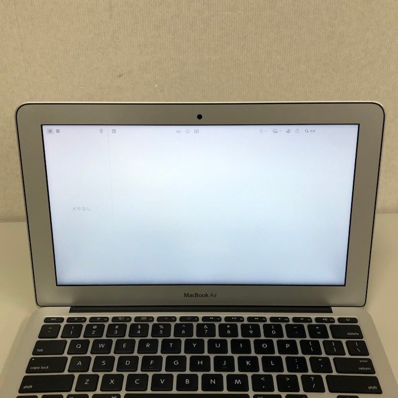 【ジャンク】Apple MacBook Air 11inch Mid 2013 MD711J/A BigSur/Core i5 1.3GHz/4GB/128GB/A1465 240229SK100017_画像3