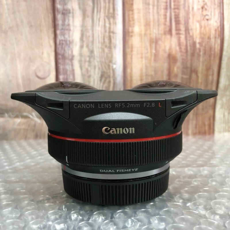 Canon キヤノン RF5.2mm F2.8 L DUAL FISHEYE 魚眼レンズ VRレンズ 240220SK010585の画像4