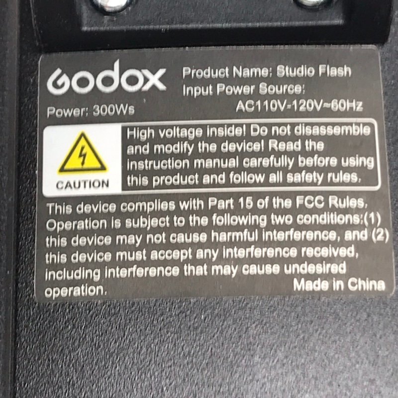 Godox SK300II スタジオ撮影 ストロボ フラッシュ ライト 240322SK260089の画像7