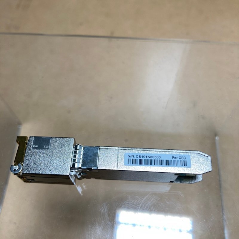 ジャンク 10GBase-TX SFP+モジュール 10Gカッパー RJ-45 SFP+ CAT.6a 240327SK130041の画像3