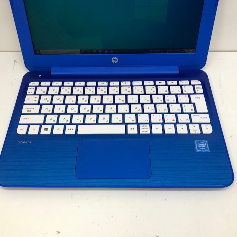 HP Stream Notebook Windows 10 Home Celeron N2840 2.16GHz 2GB HDD 32GB 240319RM440186の画像4