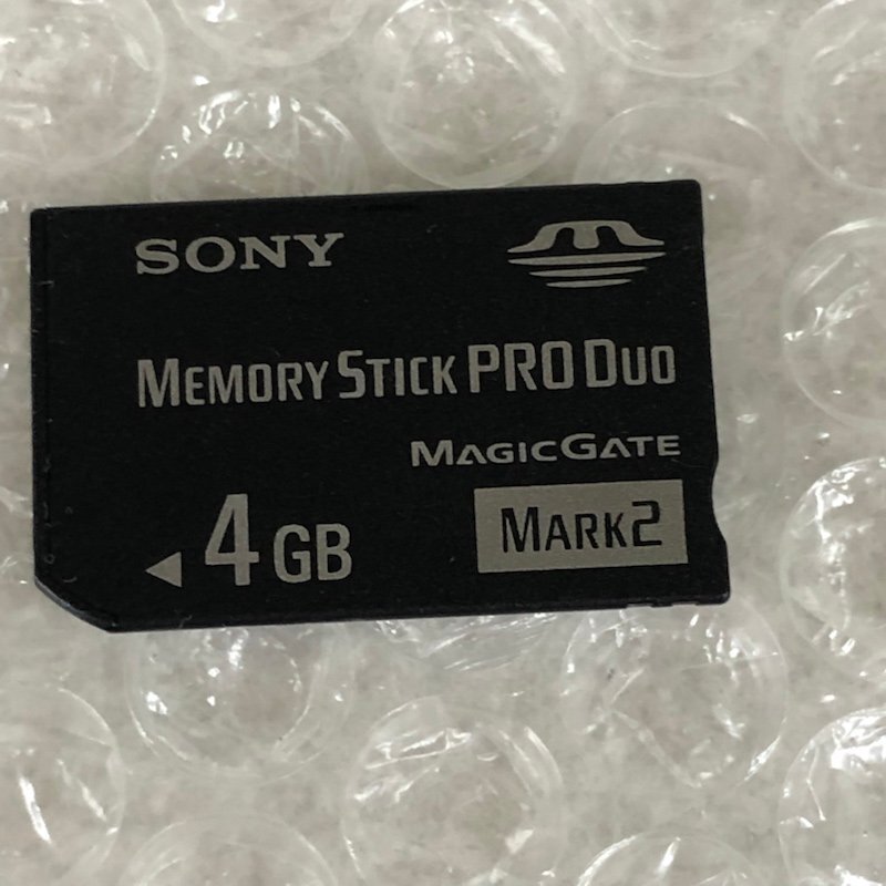 【ジャンク品】SONY ソニー memory stick pro duo 4GB 20枚 まとめ 初期化済 240410SK750167の画像3