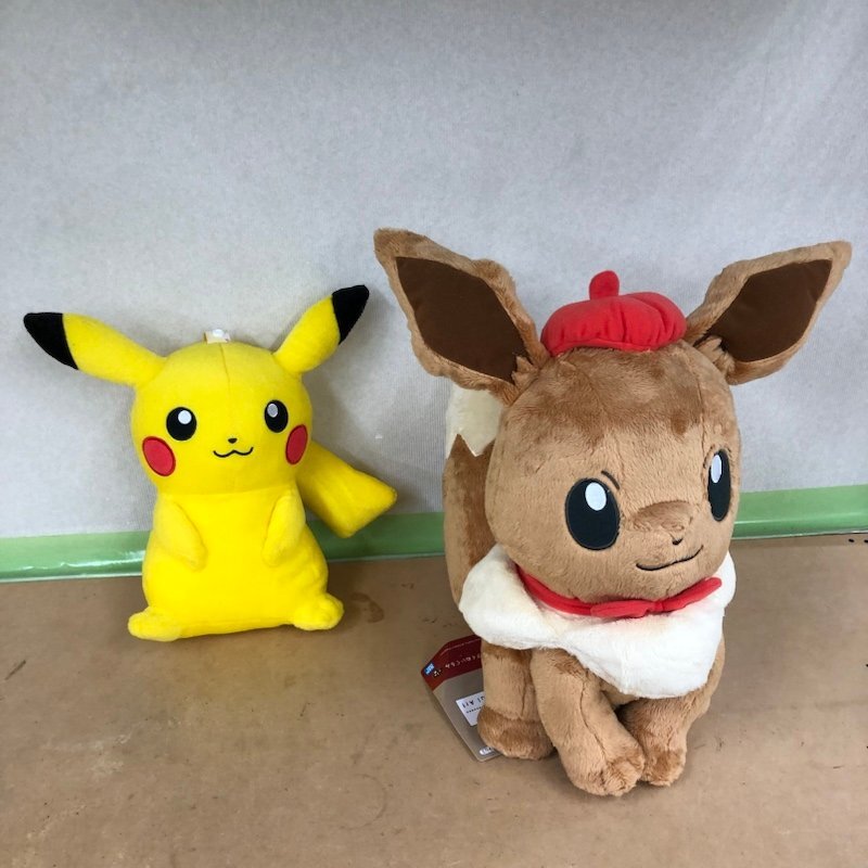 ポケモン ぬいぐるみ まとめ売り プライズ 一番くじなど お絵かきイーブイ ミミッキュマニア タマザラシ 他 240411SK171015の画像9