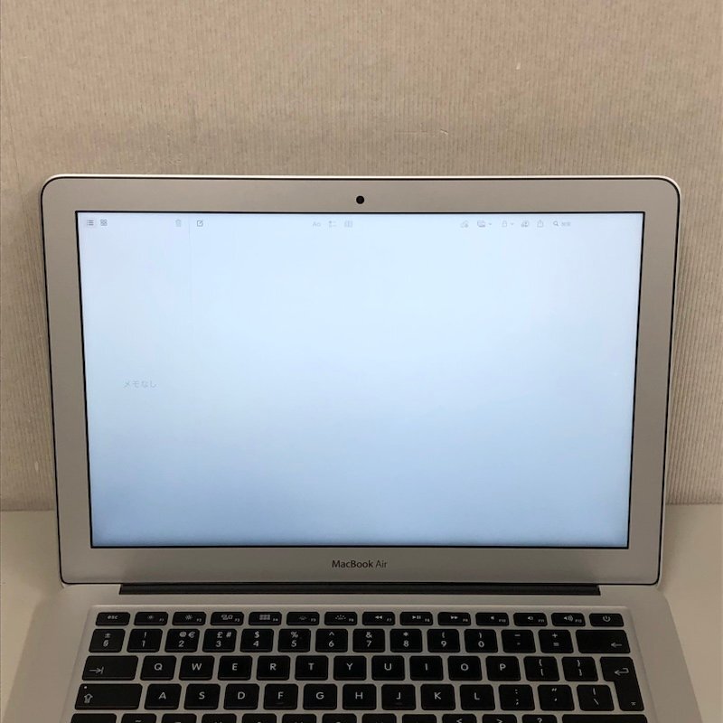 【ジャンク扱】Apple MacBook Air 13inch Early 2015 MMGF2J/A Monterey/Core i5 1.6GHz/8GB/128GB/A1466 240415SK281173の画像3