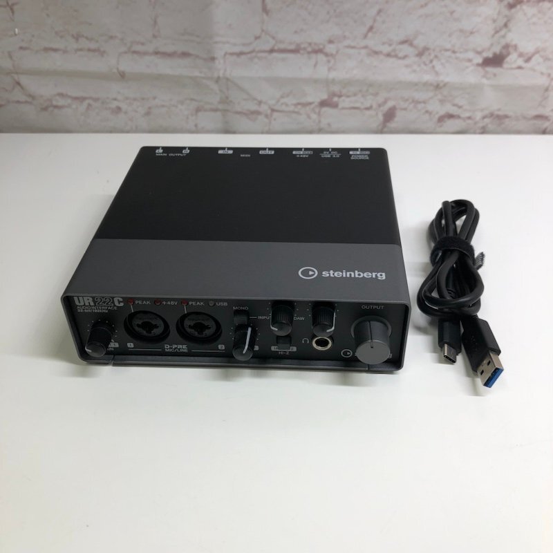 STEINBERG start Inver gUR22C USB3.0 audio interface 32bit/192kHz 240415SK150482