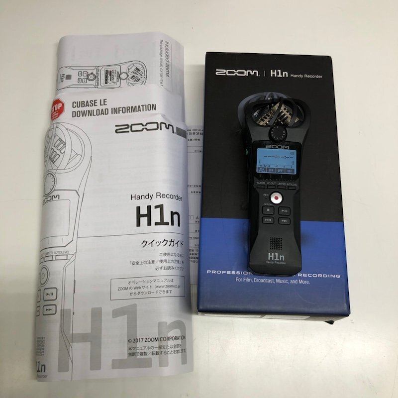 Zoom Handy Recorder H1n ICレコーダー ハンディレコーダー 240307SK300237の画像1