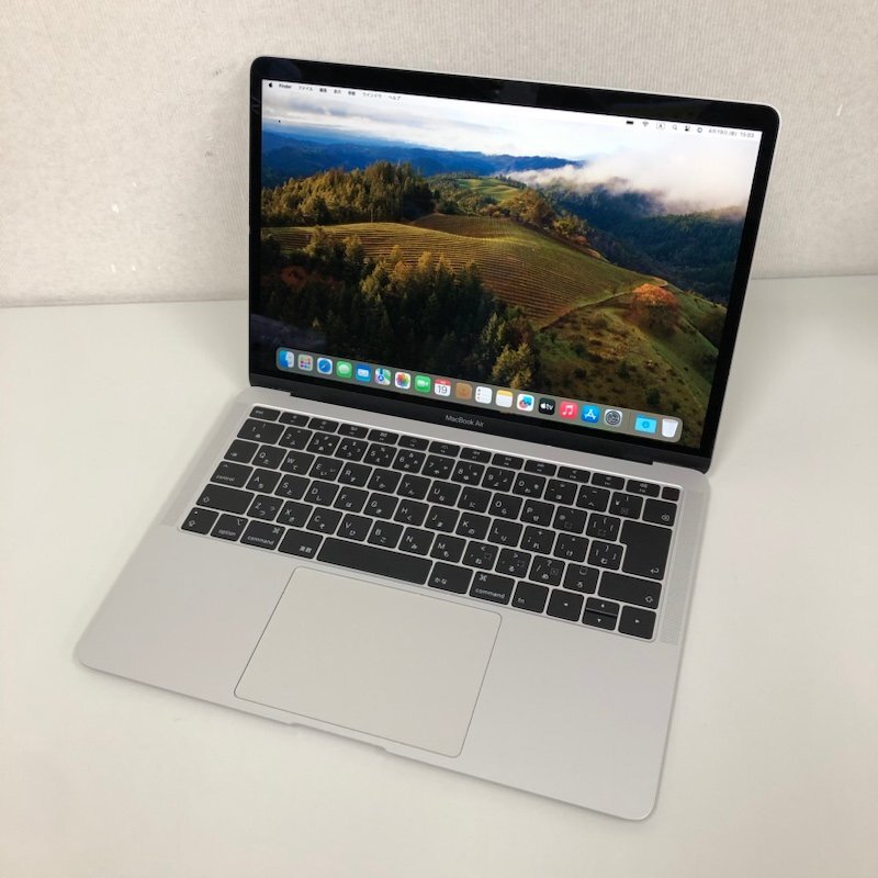 Apple MacBook Air 13inch 2019 MVFK2J/A Sonoma/Core i5 1.6GHz/8GB/128GB/シルバー/A1932 240418SK050118の画像2