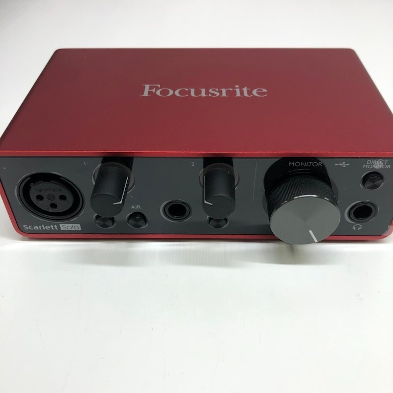 Focusrite Scarlett Solo Studio audio interface / Mike cm25 mk3/ headphone HP60 Mk3/ set 240410SK170213