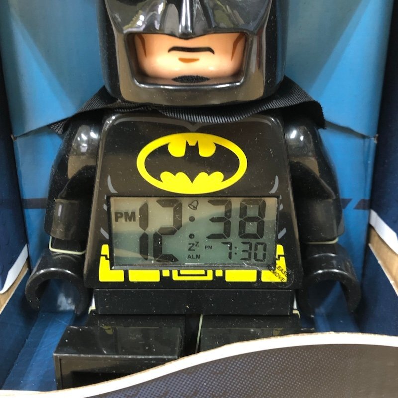 【未開封品】LEGO DC SUPER HEROES BATMAN 目覚まし時計 レゴ スーパーヒーローズ バットマン 240405SK010015の画像7
