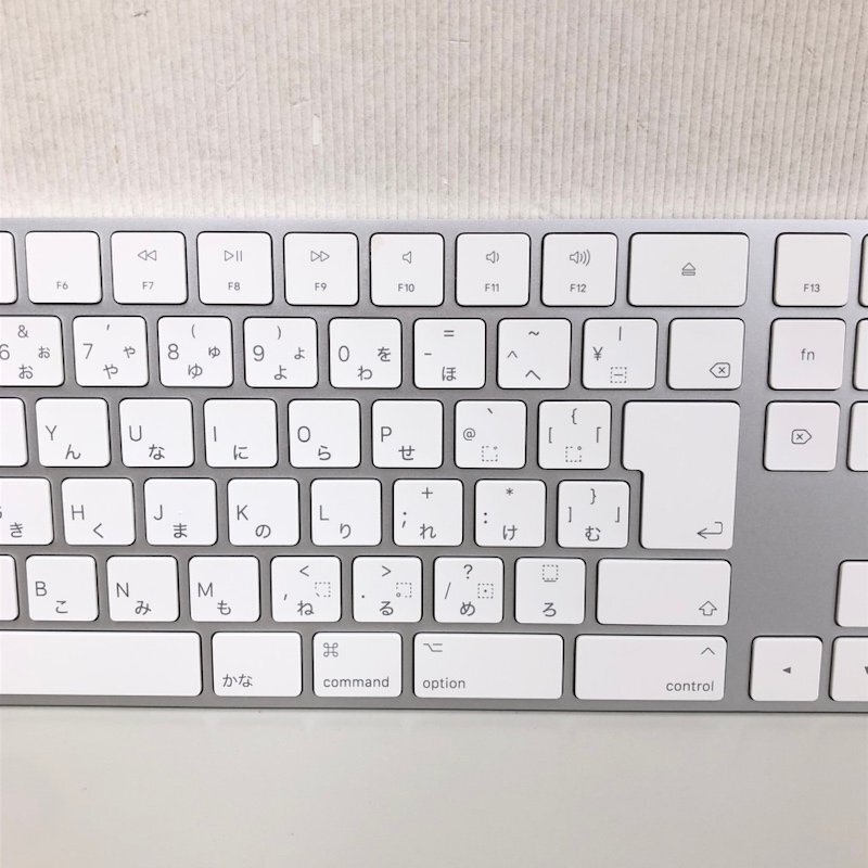 Apple Magic Keyboard テンキー付き 日本語(JIS) MQ052J/A シルバー A1843 アップル マジックキーボード 240417SK390540の画像3