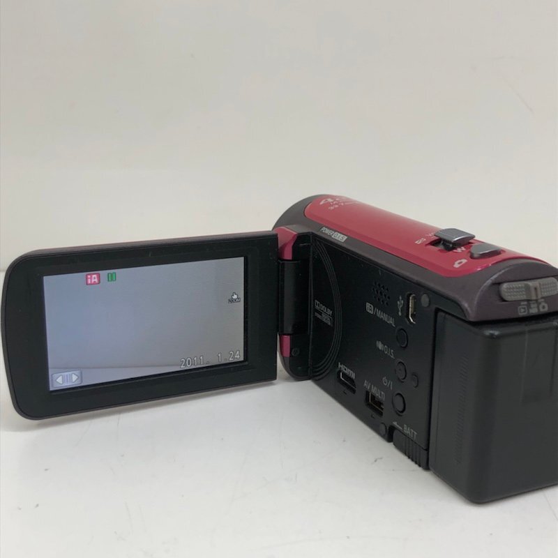 Panasonic デジタルハイビジョン ビデオカメラ HDC-TM45 ピンク パナソニック 240416SK410243の画像5