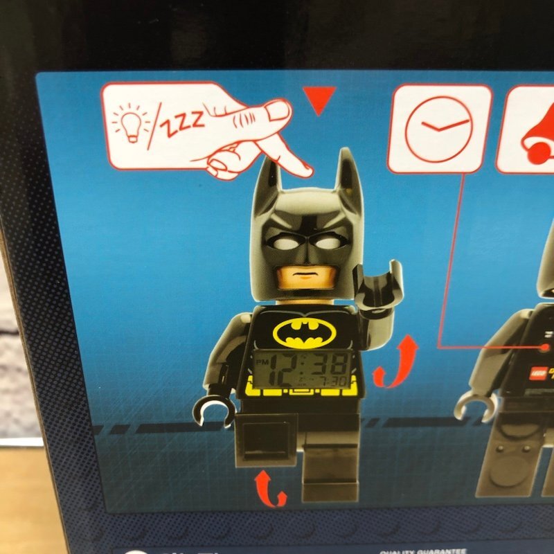 【未開封品】LEGO DC SUPER HEROES BATMAN 目覚まし時計 レゴ スーパーヒーローズ バットマン 240405SK010015の画像5